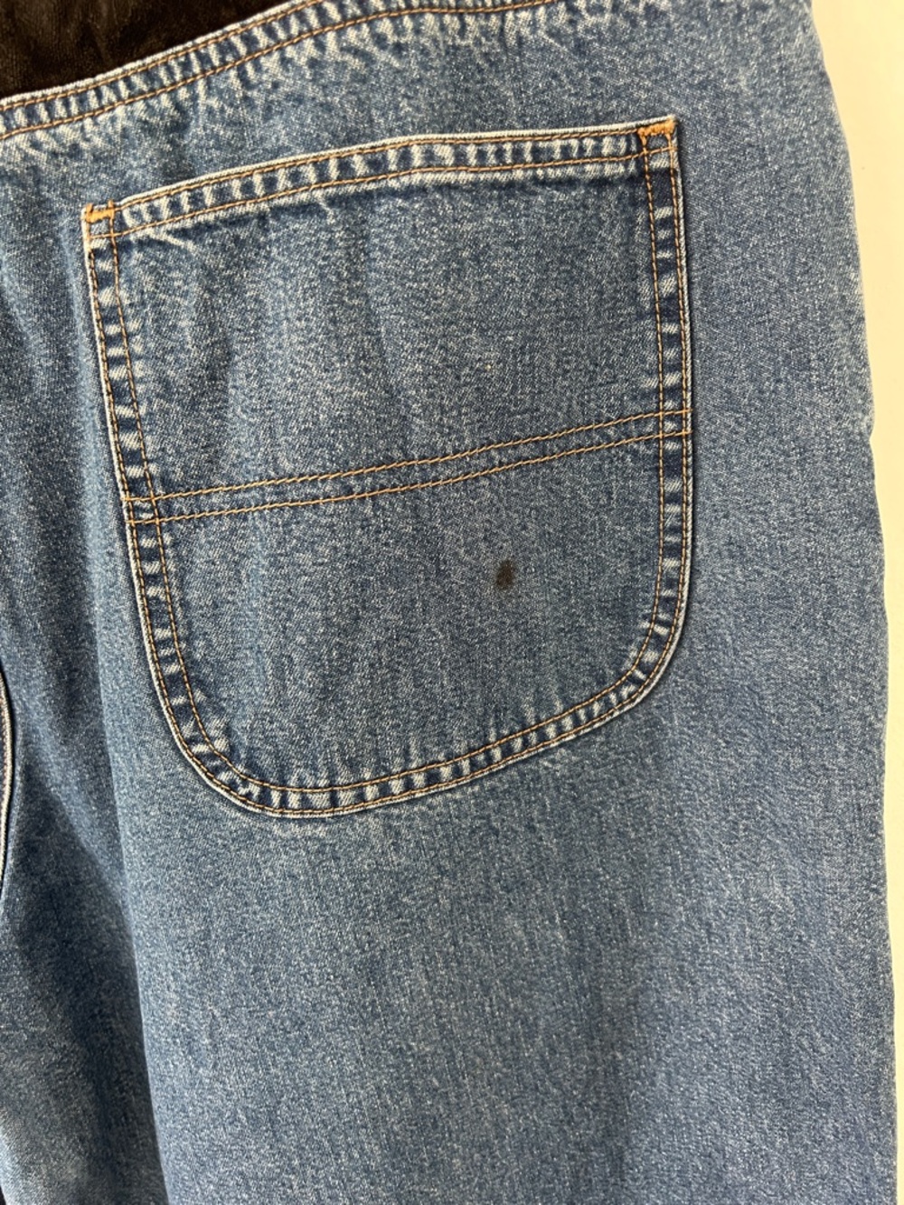 Vintage Tommy Hilfiger Jeans Women’s 14 Barrell Leg High Waisted Velvet Trimmed - Picture 11 of 16